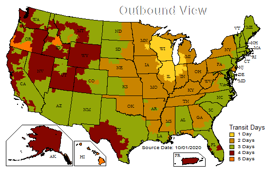 UPS map 0475 OCT20